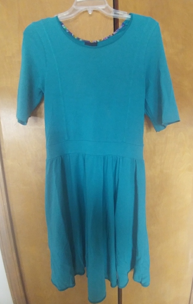 Teal dress